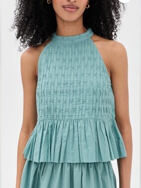 NWT Sea Ramie Tank Top